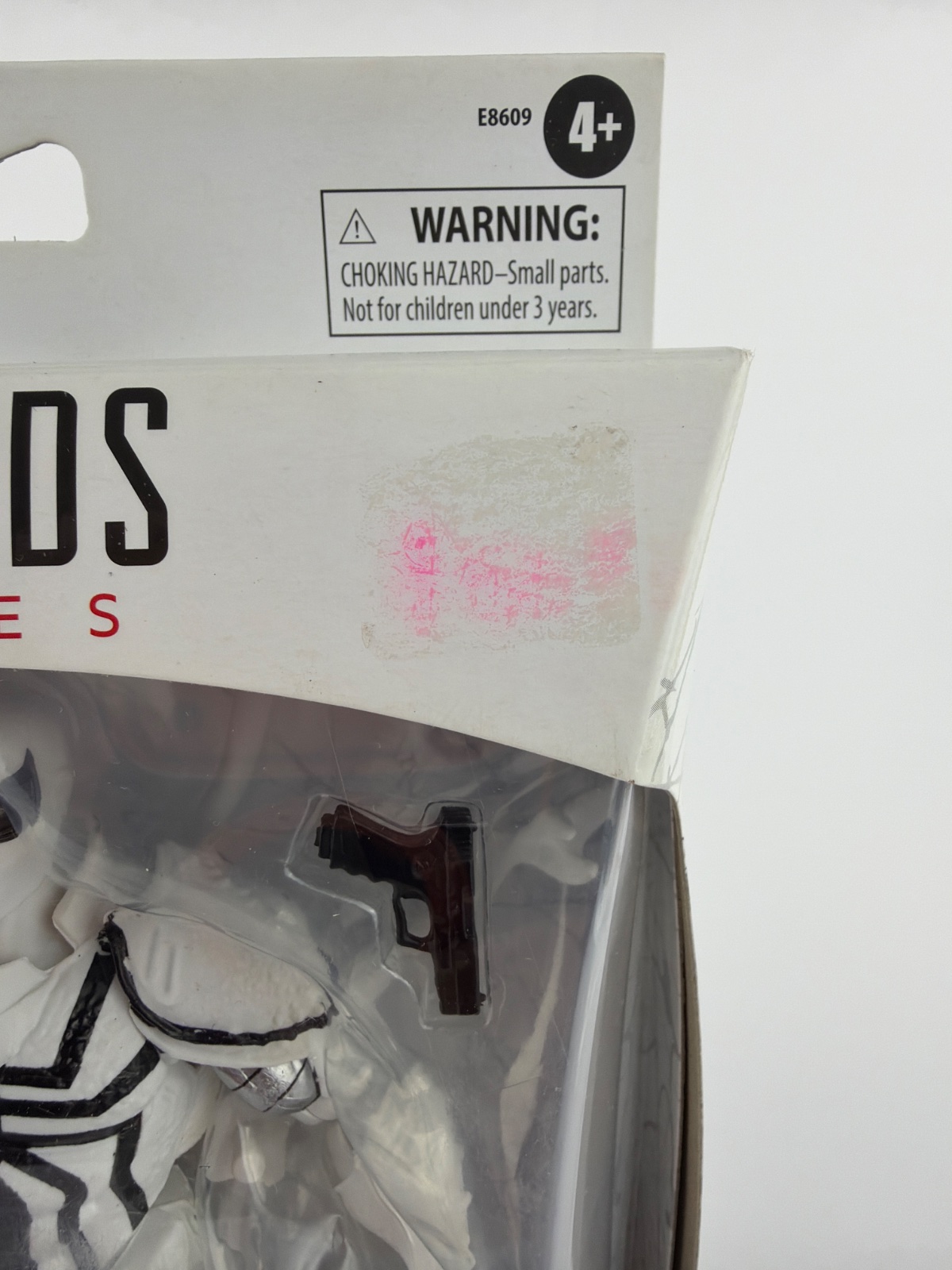 Price tag stain