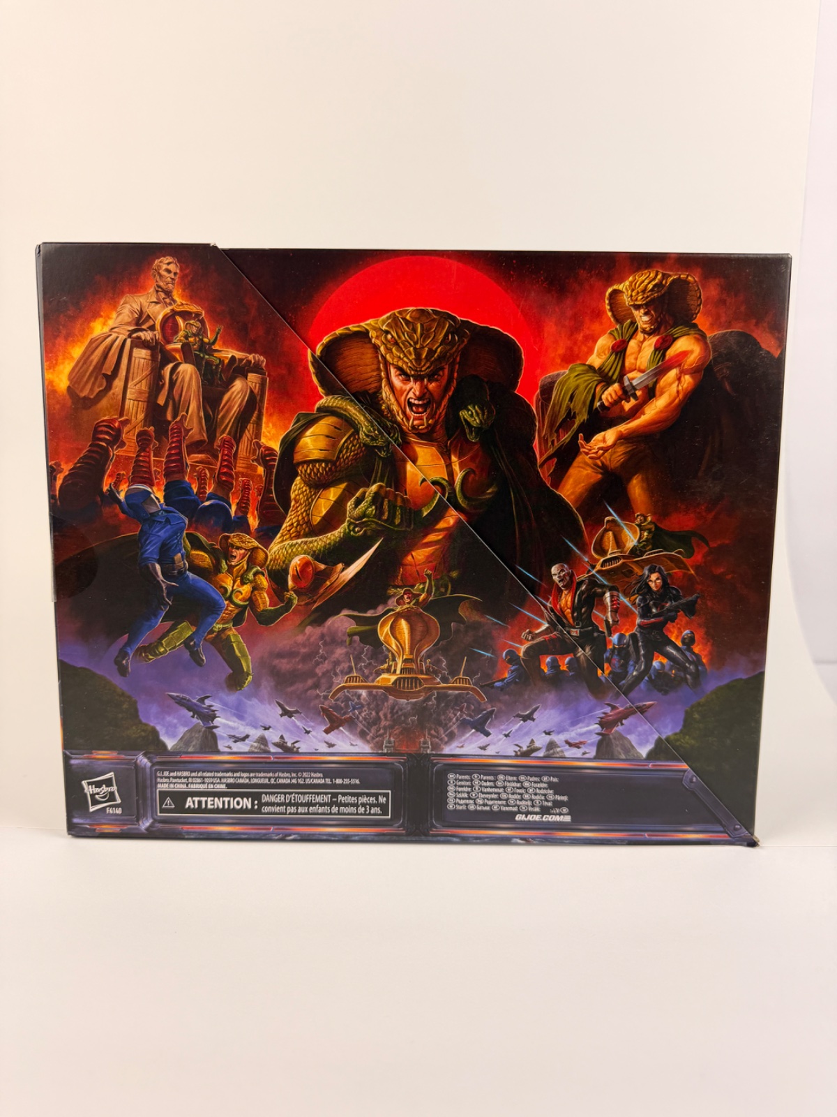 Hasbro G.I. Joe Classified Series Serpentor & Air Chariot