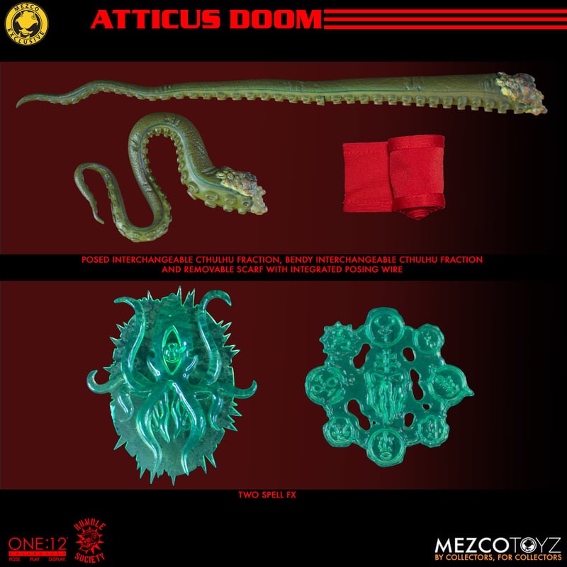 Mezco One:12 Collective Rumble Society - Atticus Doom