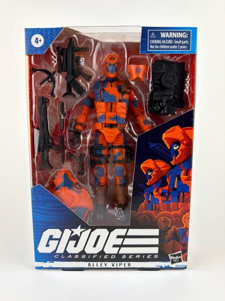 New Hasbro G.I. Joe Classified Series Cobra Alley Viper Action Figure #34