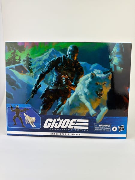 Hasbro G.I. Joe Classified Series #52 Snake Eyes & Timber