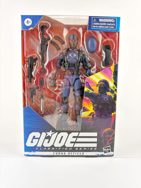 New Hasbro G.I. Joe Classified Series Cobra Officer #37