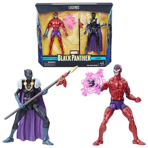 Hasbro Marvel Legends Black Panther Shuri and Klaw - Toys R Us Exclusive