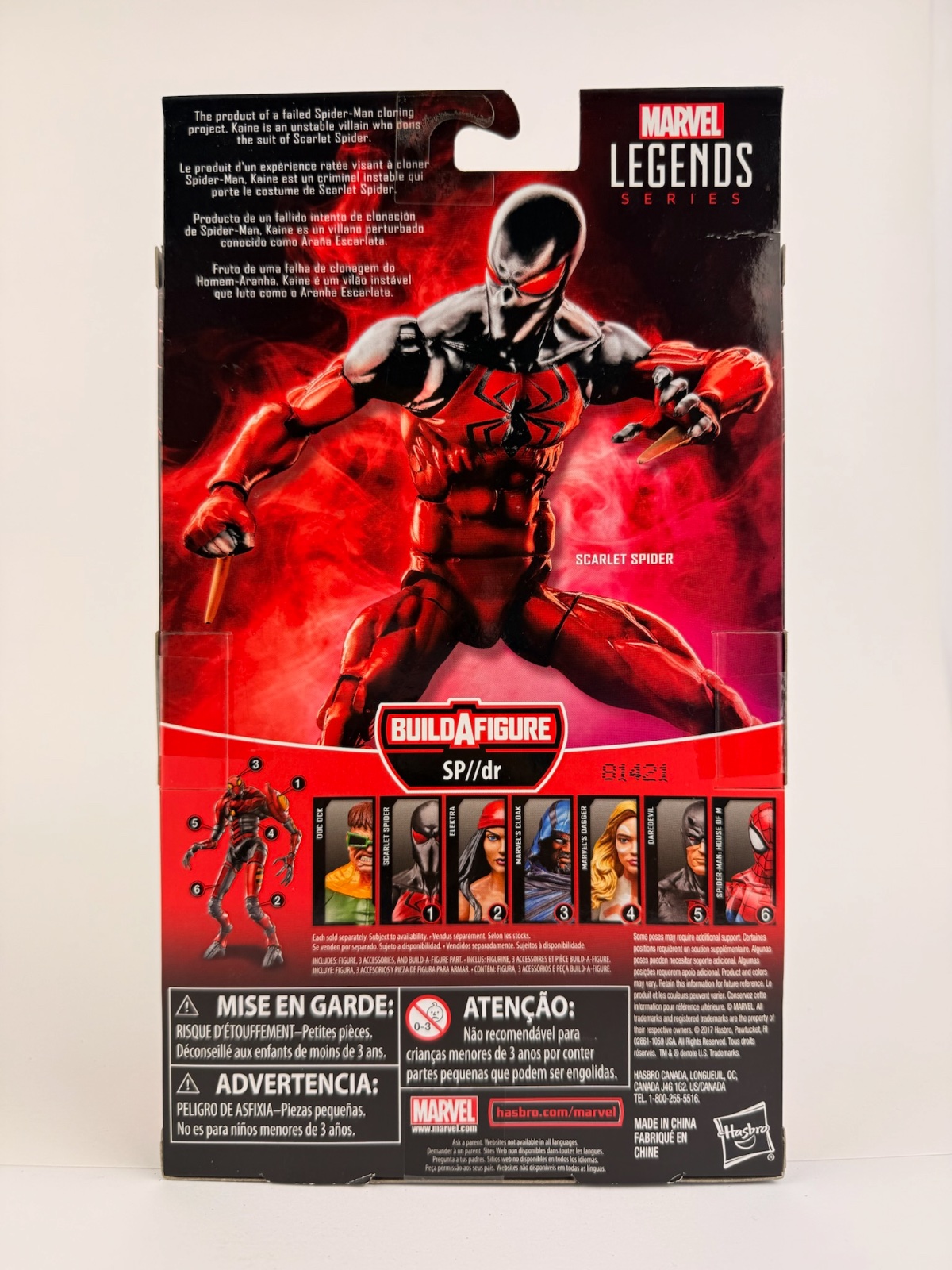 Hasbro Marvel Legends Scarlet Spider (Kaine Parker)