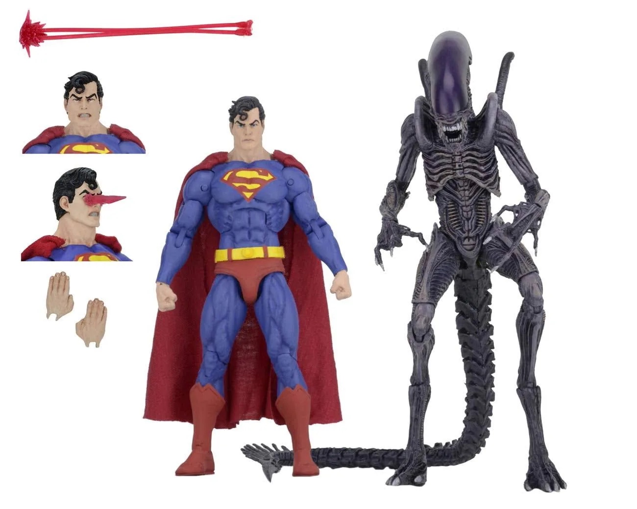NECA 2019 SDCC Exclusive Superman vs Aliens 2-Pack