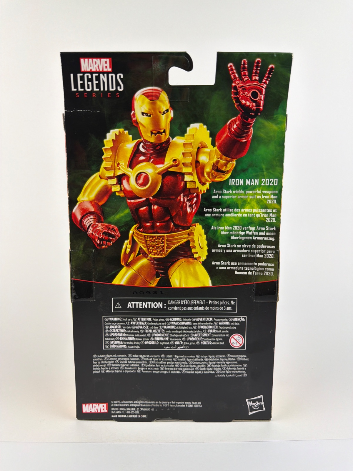 Hasbro Marvel Legends Iron Man 2020