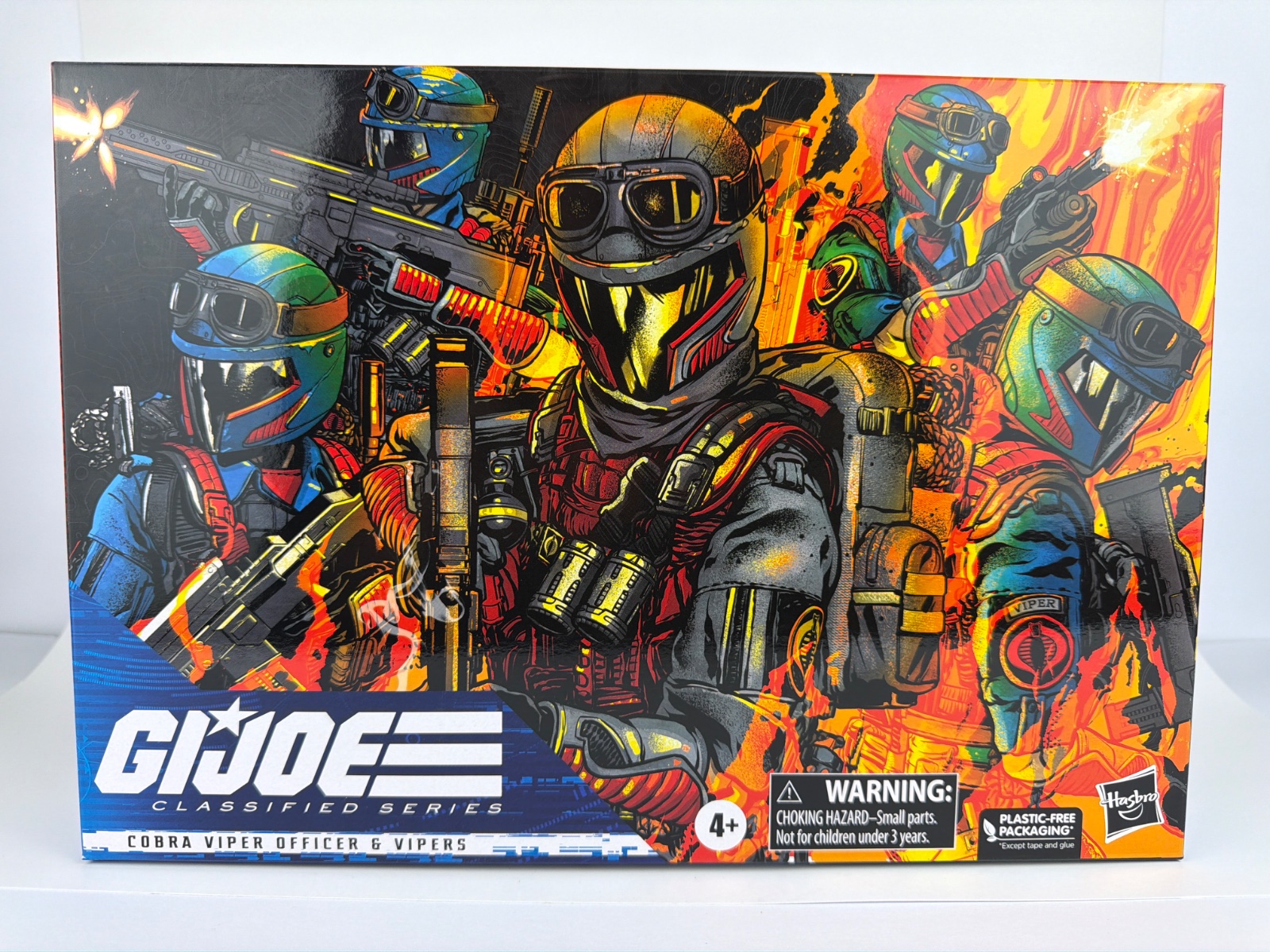 Hasbro G.I. Joe Classified Series #47 Cobra Viper Officer & Vipers 3-Pack