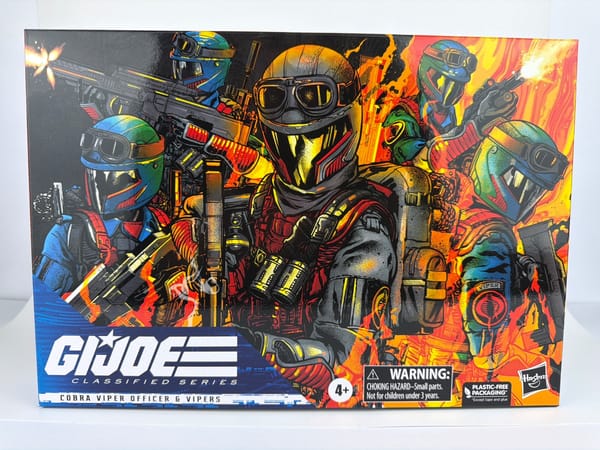 Hasbro G.I. Joe Classified Series #47 Cobra Viper Officer & Vipers 3-Pack