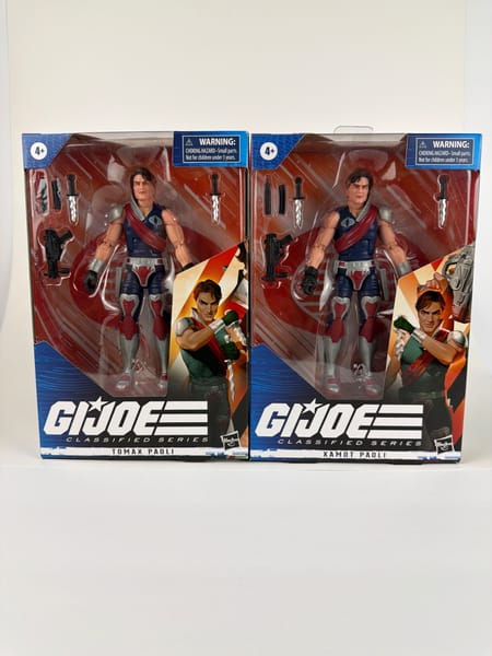 Hasbro G.I. Joe Tomax & Xamot