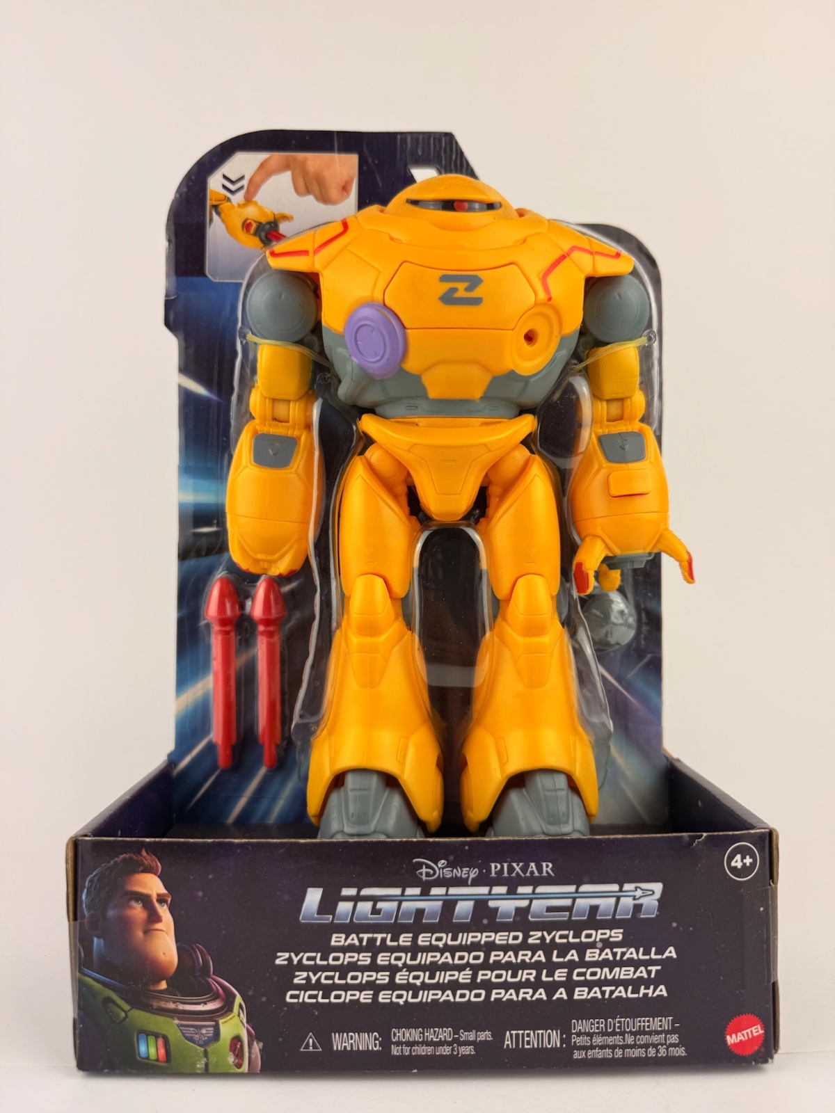 Disney Pixar Lightyear Battle Equipped Zyclops