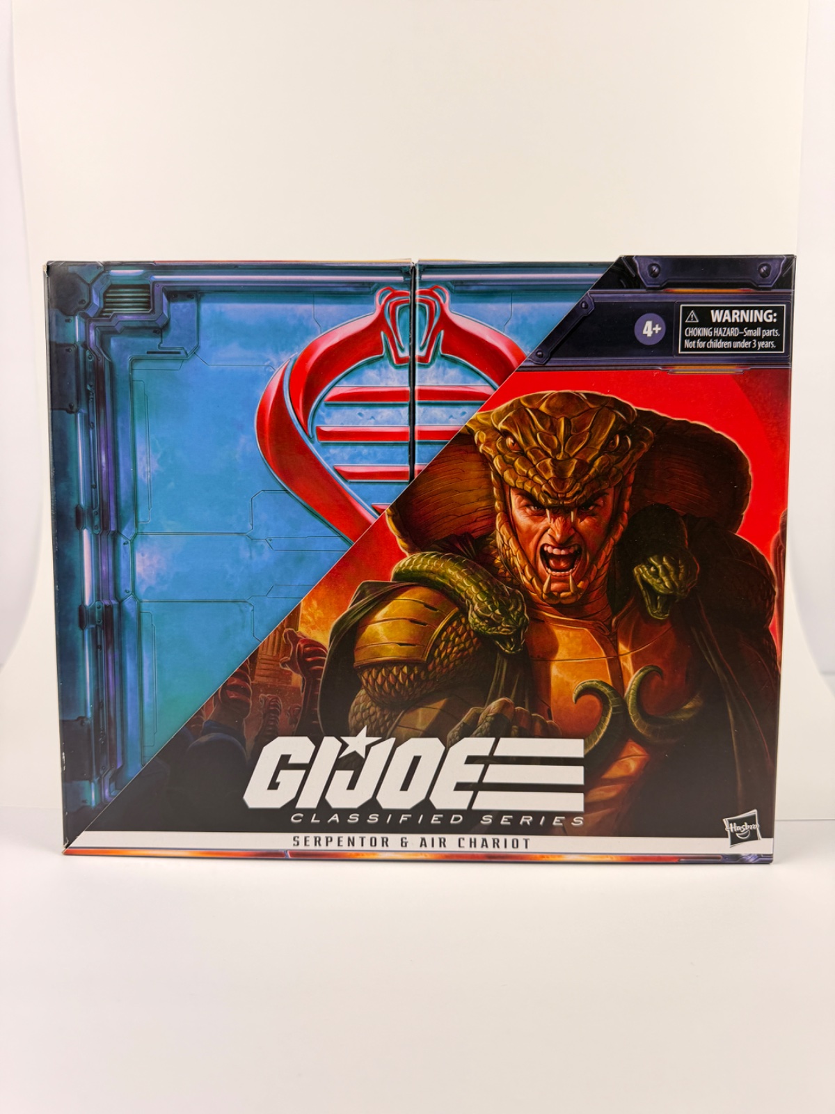 Hasbro G.I. Joe Classified Series Serpentor & Air Chariot