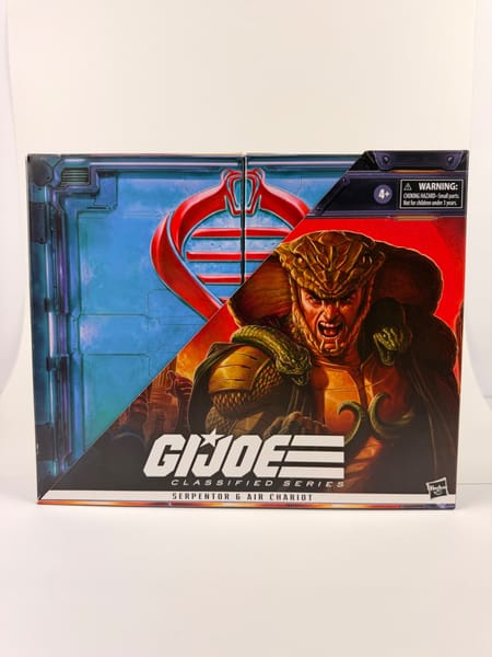 Hasbro G.I. Joe Classified Series Serpentor & Air Chariot