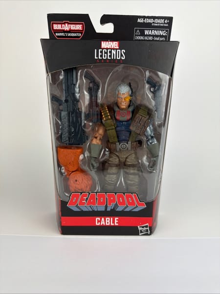 Hasbro Marvel Legends Series Cable (Deadpool / Sasquatch Build-A-Figure)