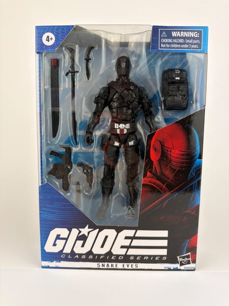 Hasbro G.I. Joe Classified Series #02 Snake Eyes