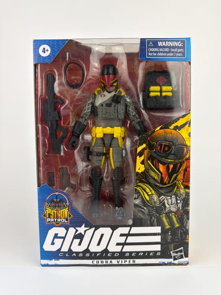 Hasbro G.I. Joe Classified Series Python Patrol Cobra Viper #42