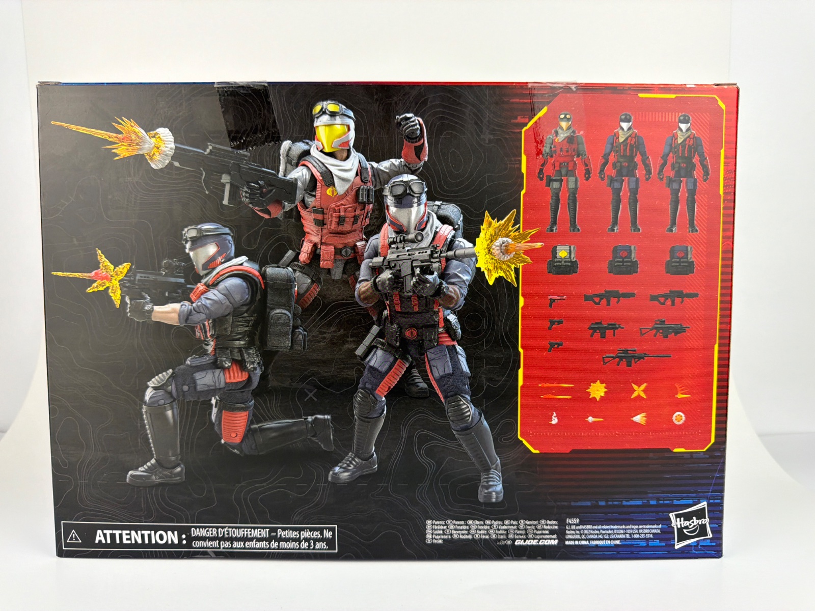 Hasbro G.I. Joe Classified Series #47 Cobra Viper Officer & Vipers 3-Pack