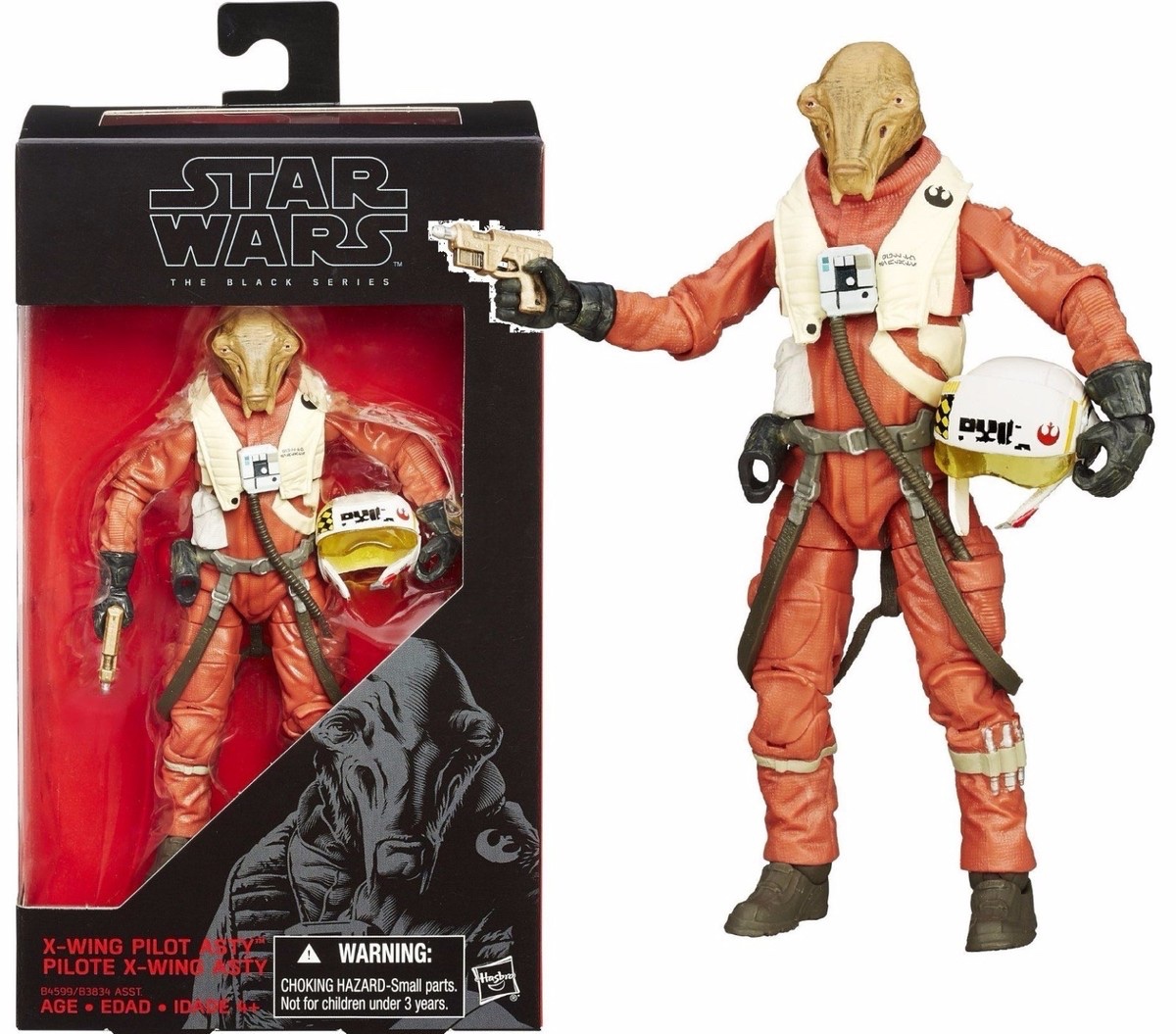 Hasbro Star Wars The Black Series X-Wing Pilot Asty