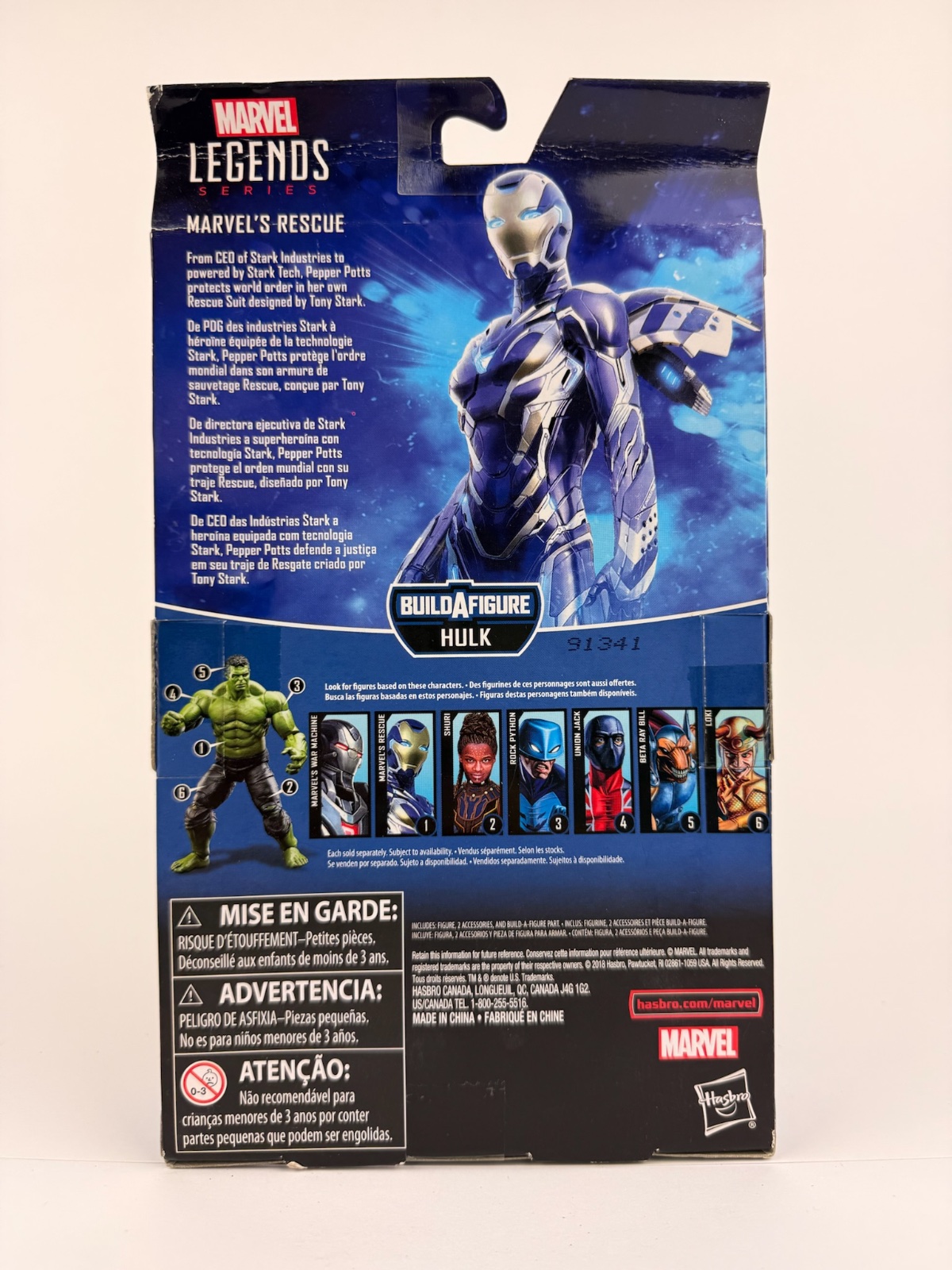 Hasbro Marvel Legends Rescue