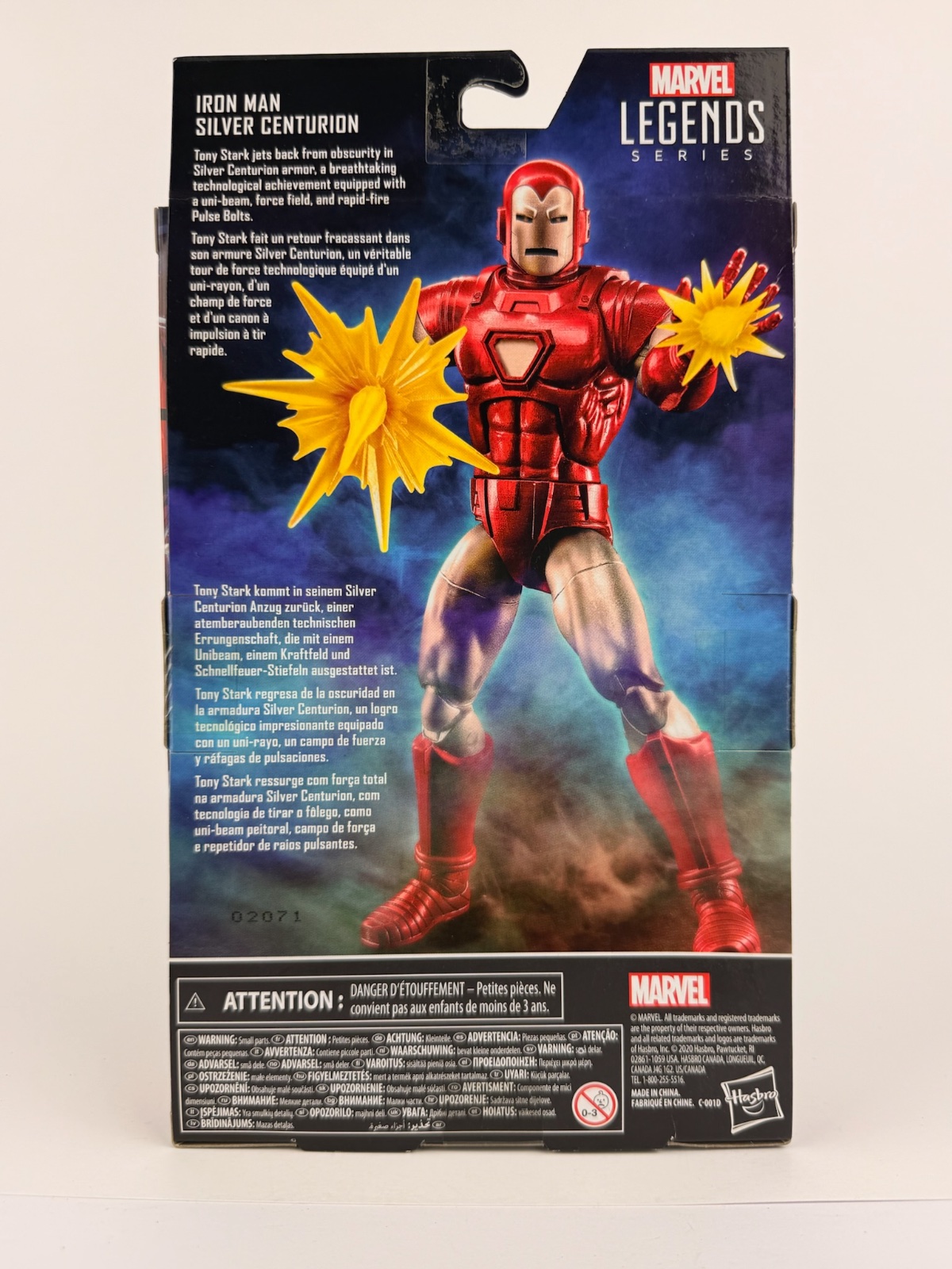 Hasbro Marvel Legends Series Iron Man (Silver Centurion)