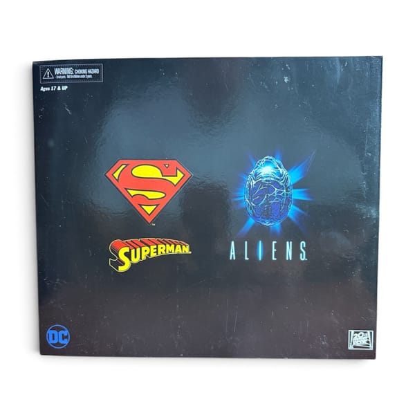 NECA 2019 SDCC Exclusive Superman vs Aliens 2-Pack