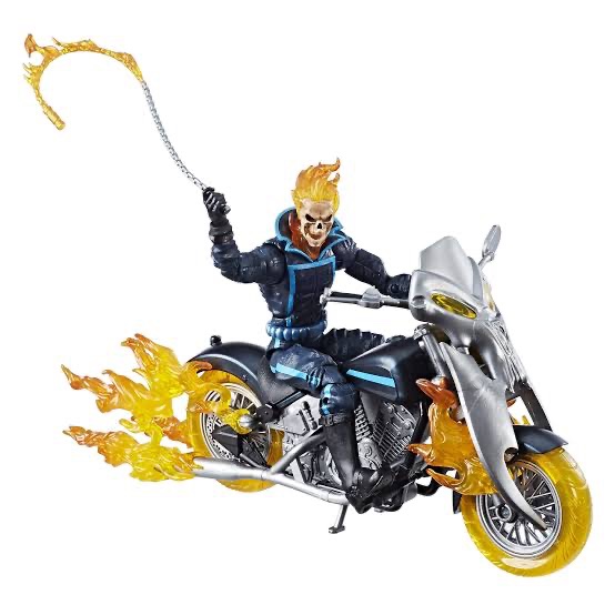 Hasbro Marvel Legends Ghost Rider with Flame Cycle
