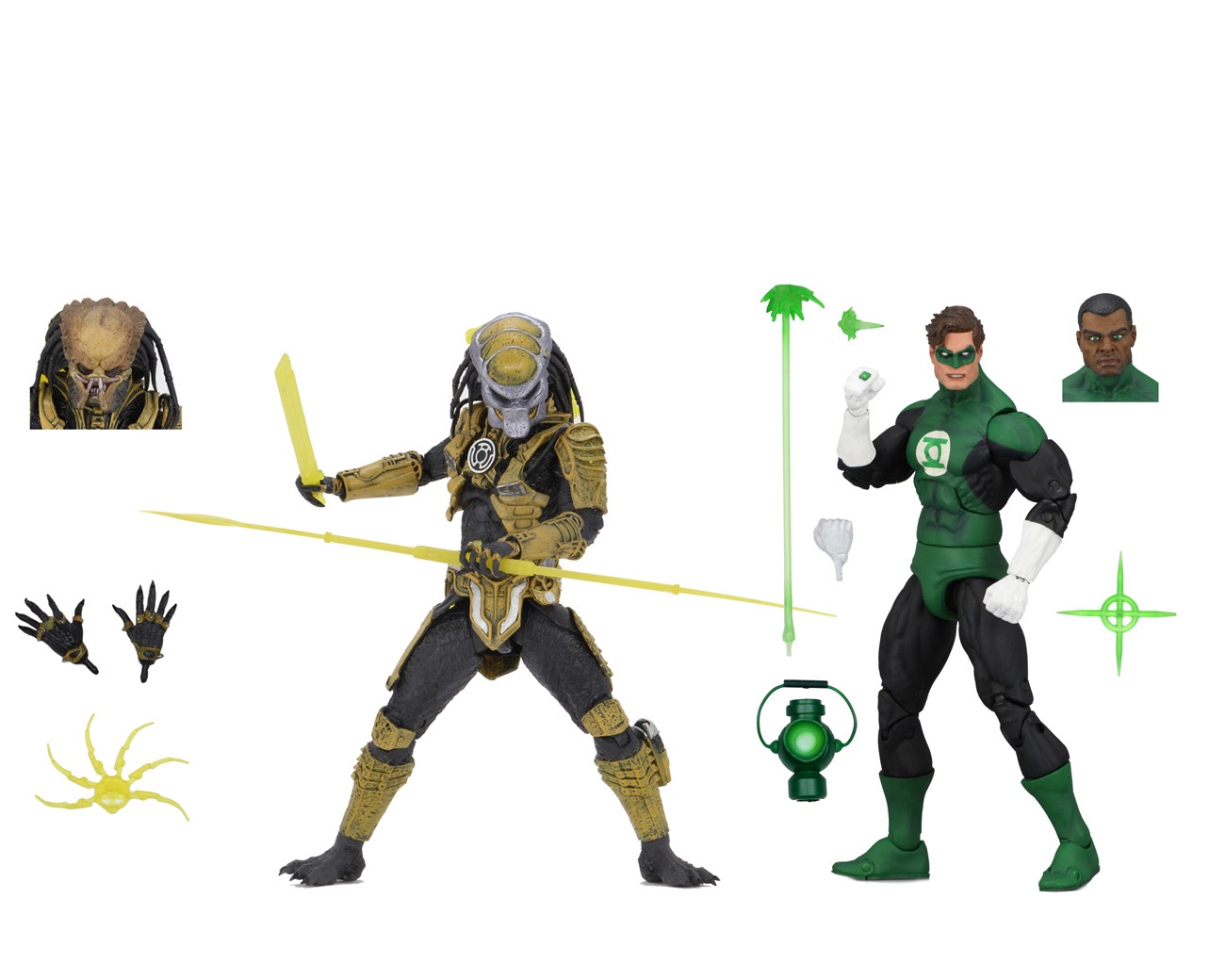 NECA NYCC 2019 Exclusive Green Lantern vs. Sinestro Corps Predator 2-Pack